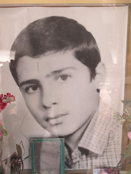 شهید علی رضا زین ساز فرزند احمد