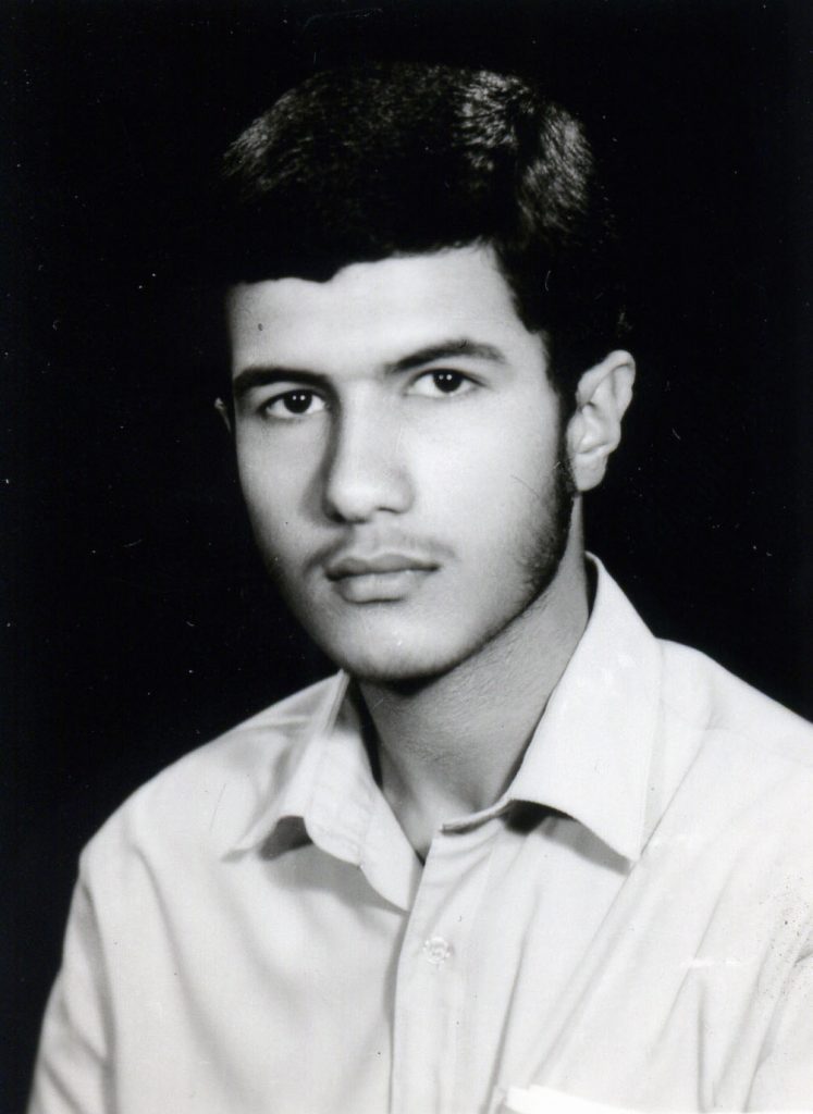 شهید علی رضا سیدخاموشی فرزند علی نقی