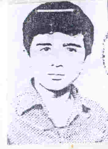 شهید علی رضا شریعتمداری بافقی فرزند محمدرضا