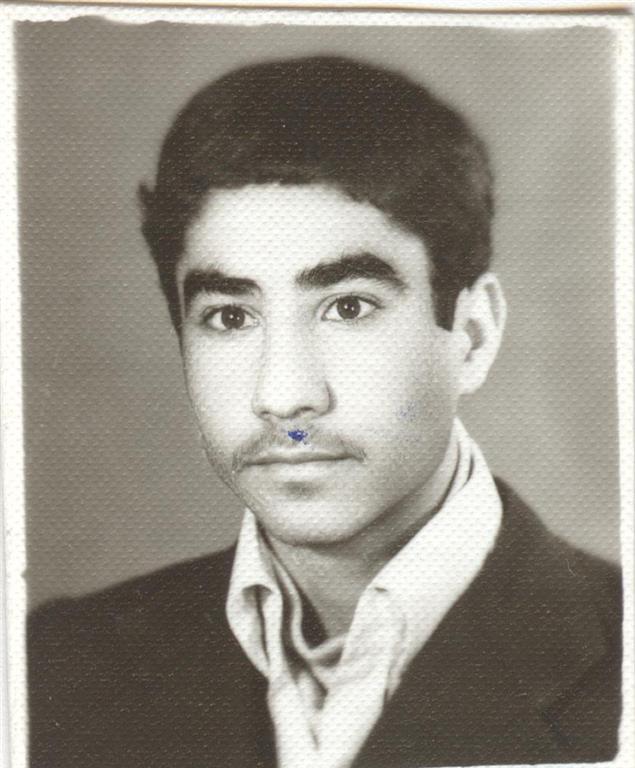 شهید علی رضا فیوجی رحمت آبادی فرزند قاسم