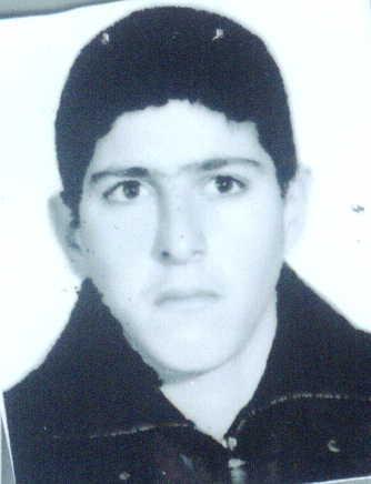 شهید علی رضا ندرخانی فرزند حسین