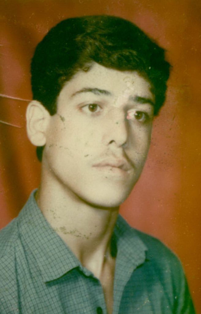 شهید علی رضا گنجی فرزند صدراله