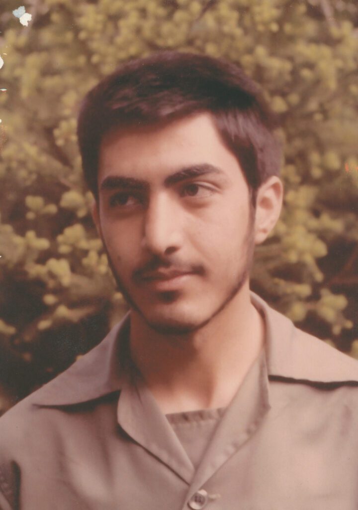 شهید علیرضا همافر فرزند علی