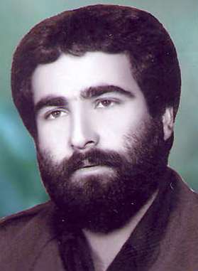 شهید علی بایرامی راهنمائی فرزند حسین