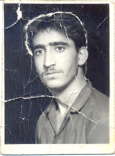شهید علی درویش زاده گازار فرزند رضا