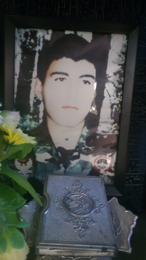 شهید علی رضوانی فرزند شکراله