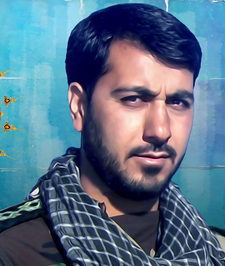 شهید علی شاه سنایی فرزند اکبر