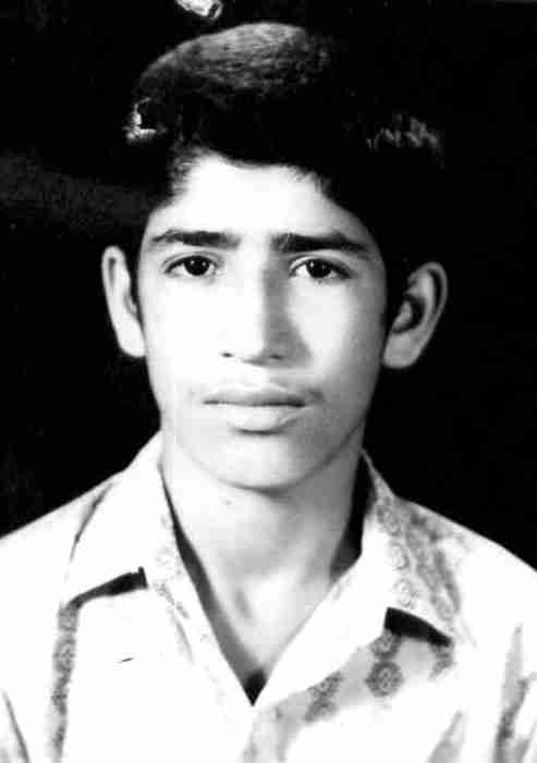 شهید علی شکرریز فرزند مهدی