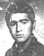 شهید علی علی پور فرزند علی اصغر
