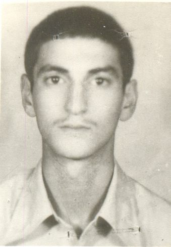 شهید غلام رضا فلاحی آرزودار فرزند صمد