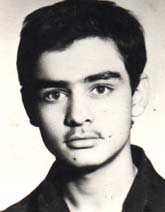 شهید غلام رضا فکوری فرزند علی اصغر
