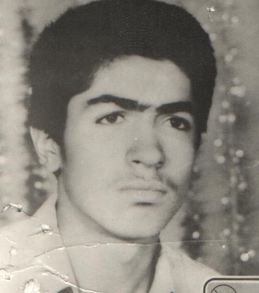 شهید غلام علی میرزایی فرزند علی جان
