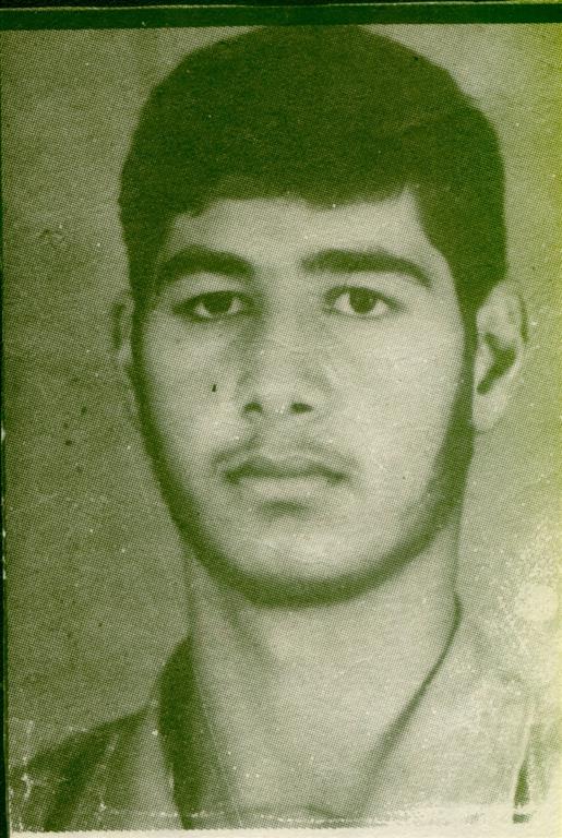 شهید غلامعباس افشاری فرزند الماس