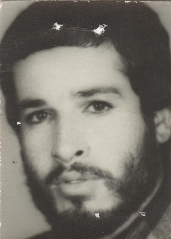 شهید غلامعلی اکبری بزچلوئی فرزند محرمعلی