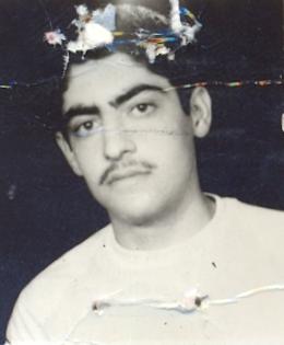 شهید فرزاد کریمی دستجردی فرزند حسینقلی