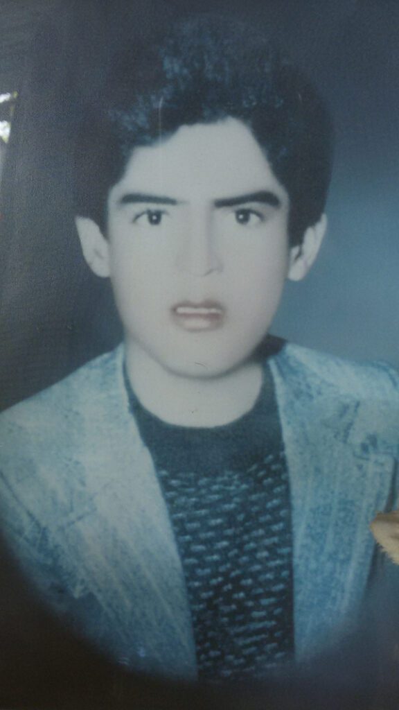 شهید قادر فیض اله زاده فرزند سردار
