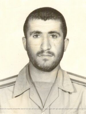 شهید محمد علی احمدی فرزند غلامرضا