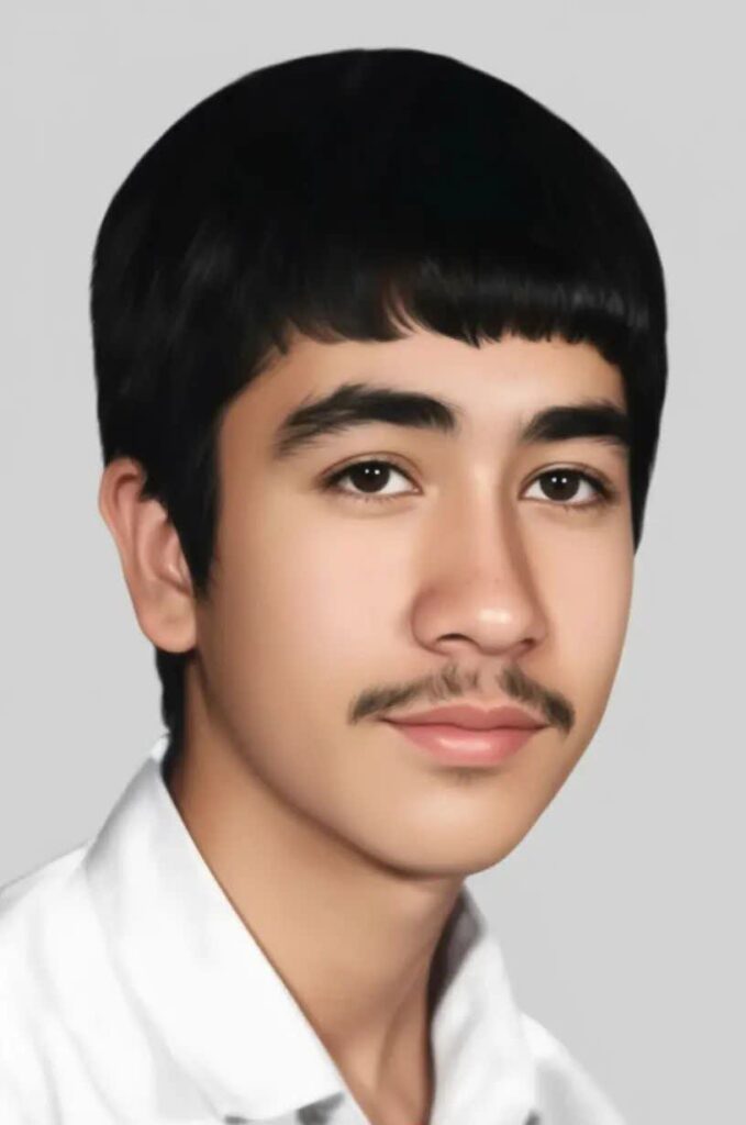 شهید محمدرضا عرب خواری فرزند علی