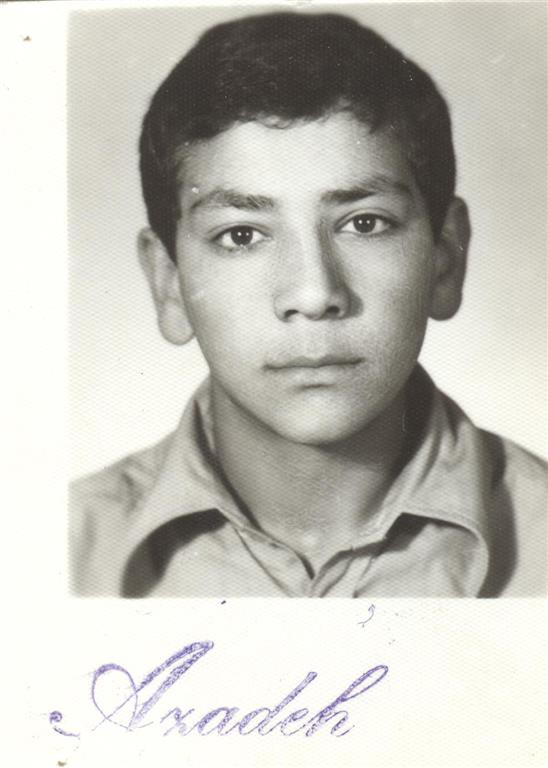 شهید محمد حسینی آیگانی فرزند علی محمد