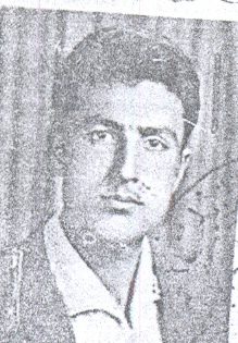 شهید مراد بهاری مشفق فرزند عباس