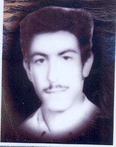 شهید مسعود فاضلی داویجانی فرزند علی برار