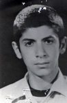 شهید مصطفی کاظم زاده فرزند مجتبی