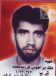 شهید ملک براهویی فرزند محمد