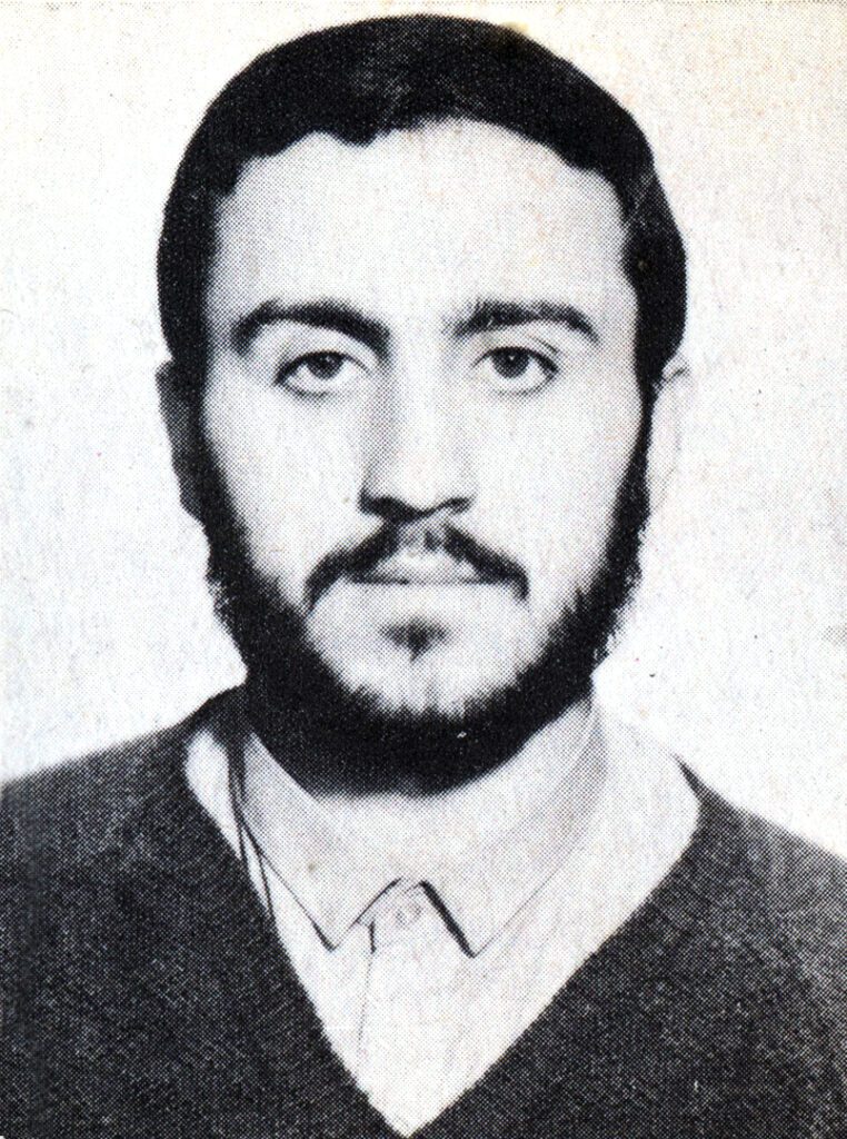 شهید منوچهر رسول بدیع عارض فرزند محمد