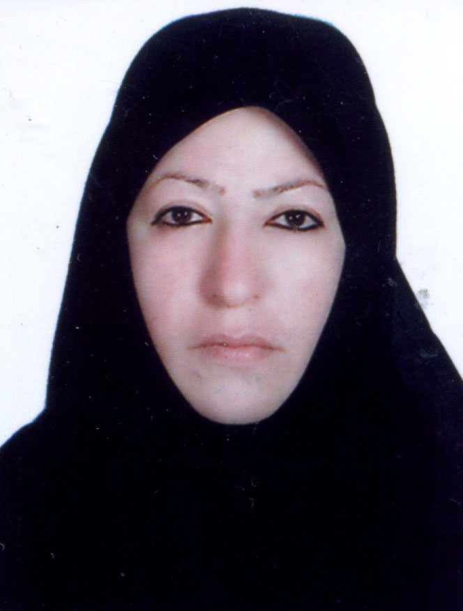شهید منیژه حاجی علی لالانی فرزند یدالله