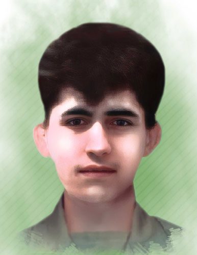 شهید مهدی ترکمان تبریزی فرزند حسین