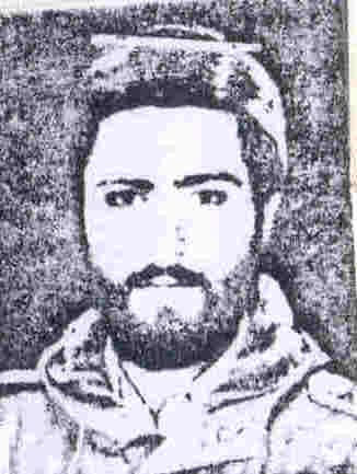 شهید مهدی سلطانی زاده فرزند غلام حسین