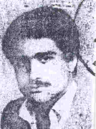 شهید میرمحمود کلولیان فرزند میرستار
