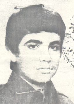 شهید نادر شکوری فرزند مهدی