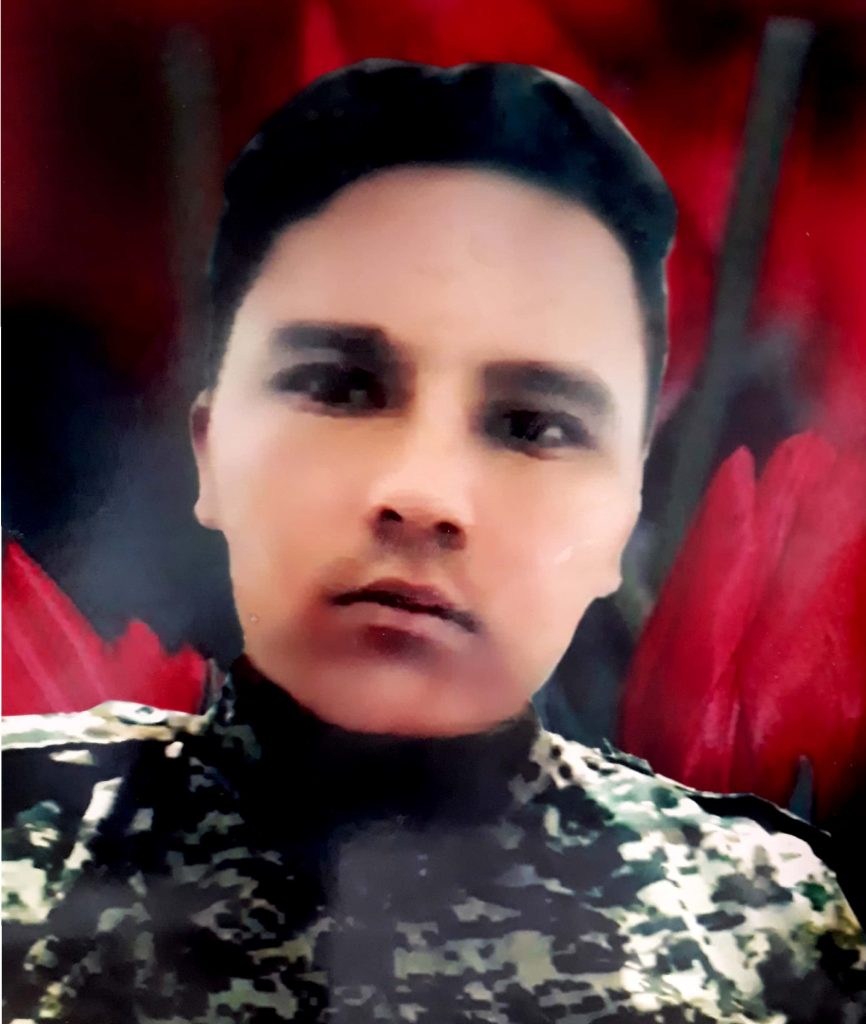 شهید نادر محمدی فرزند محمد