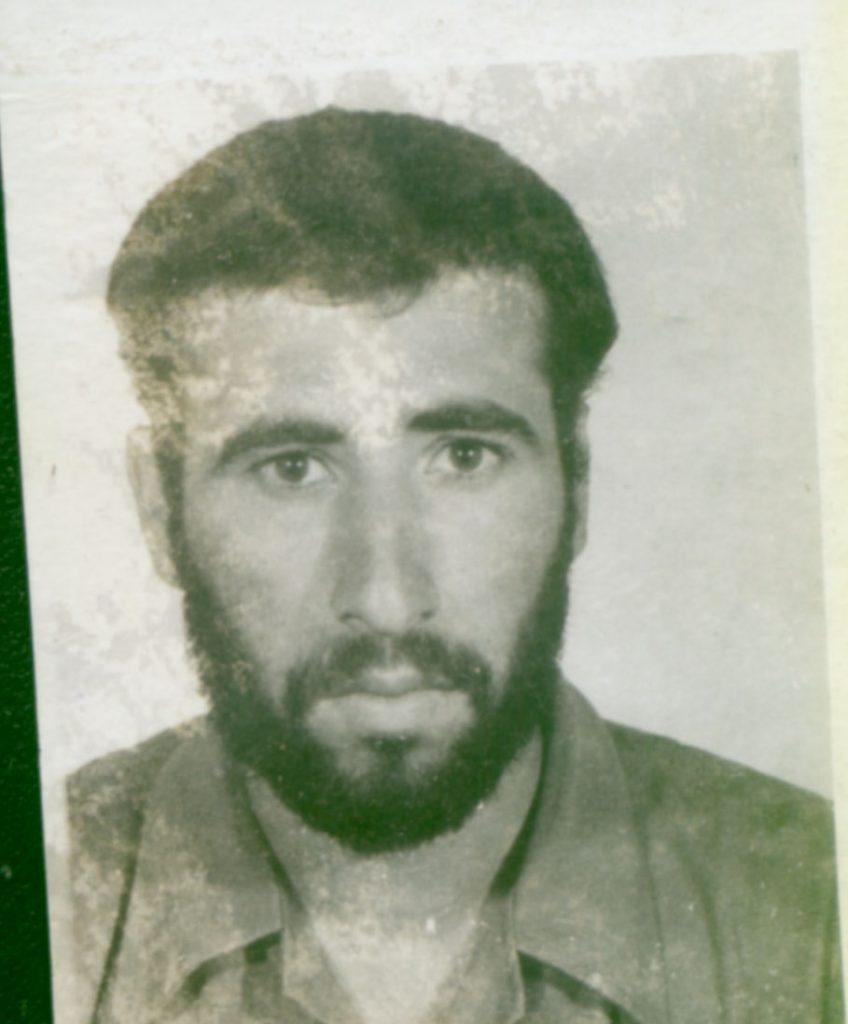شهید ناصر مسیب زاده اضماره فرزند محمد
