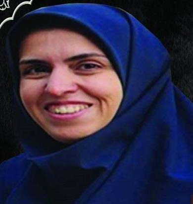 شهید ندا رفیعی پارسا فرزند عباس