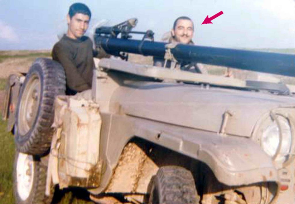 شهید وحید احمدی گاوگانی فرزند علی اصغر