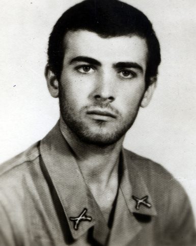 شهید ژریک مرادی مسیحی فرزند واهان