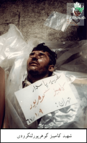شهید کامبیز گوهرپورلنگرودی فرزند بهروز