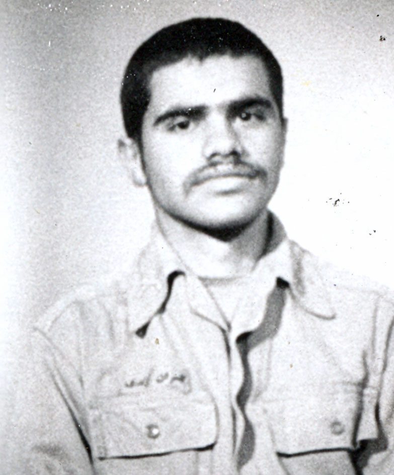شهید کامران زندی علی آباد فرزند عزیزاله