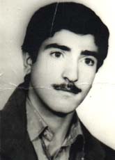 شهید گمانعلی حسن زاده فرزند قربان