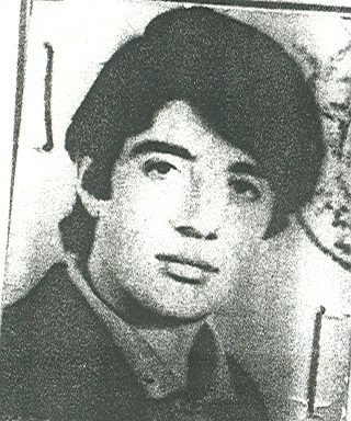 شهید یدالله پیدایش شهرستانی فرزند حسن