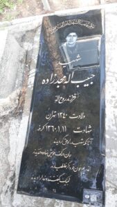 عکس مزار شهید حبیب اله مجدزاده فرزند روح اله