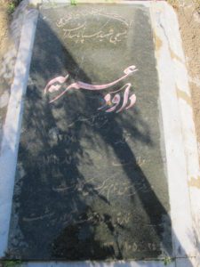 عکس مزار شهید داود عمریه فرزند اصغر