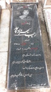 عکس مزار شهید رجب بهزادپور فرزند داود