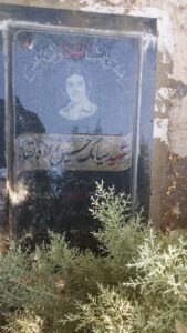عکس مزار شهید سیامک حسین زاده بقاء فرزند عباس