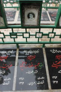 عکس مزار شهید سیدحمیدرضا شریفی فرزند نصرت