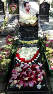 عکس مزار شهید علیرضا افشارزنجانی فرزند غلام عباس