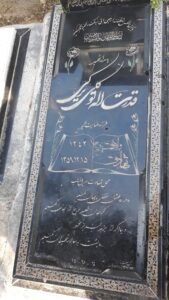 عکس مزار شهید قدرت توکلی برکی فرزند عنایت