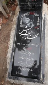 عکس مزار شهید محمود بهروش فرزند رضا